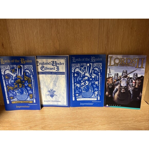 Lords of the Realm Lot 4 Game Manual, Technical supplement & Tutorial & More - Picture 6 of 6